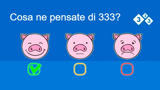 Cosa ne pensate della 333