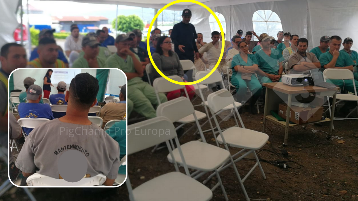 Excepciones con el equipo de mantenimiento y el encargado en el código de colores