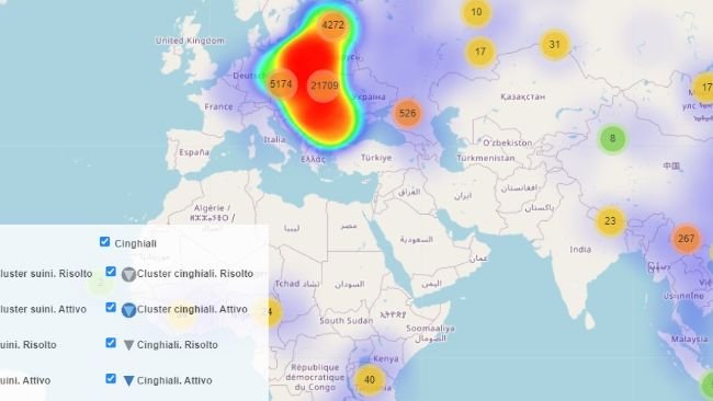 psa mappa interattiva