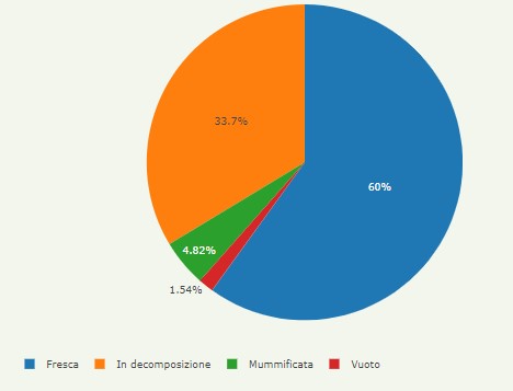 Casi confermati nei suini selvatici nelle zone di restrizione dal 1 gennaio 2022 al 22 febbraio 2024