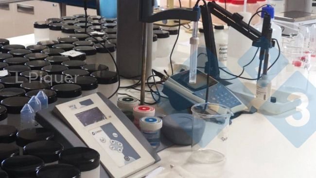 Foto 2. È stata analizzata la composizione del liquame e sono stati effettuati test in vitro per determinare le potenziali emissioni di ammoniaca e metano.