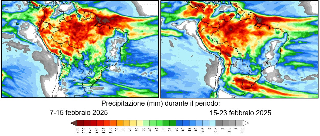 Previsioni del tempo per lemisfero australe