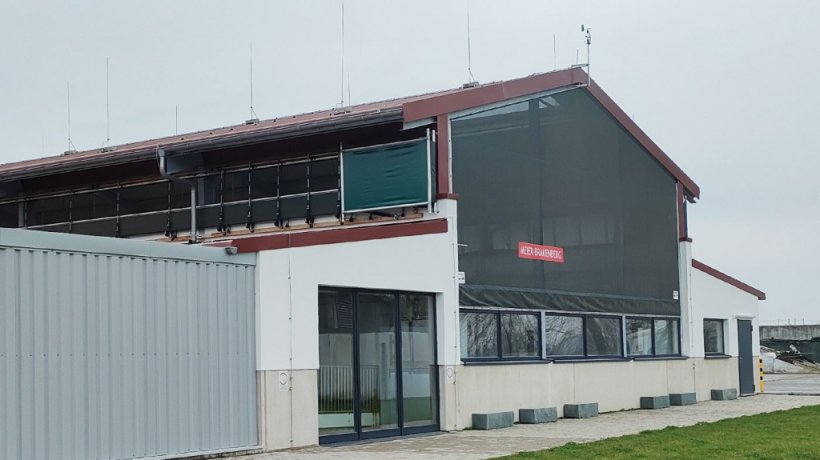 Stalla del Futuro Livello III: vista esterna del capannone