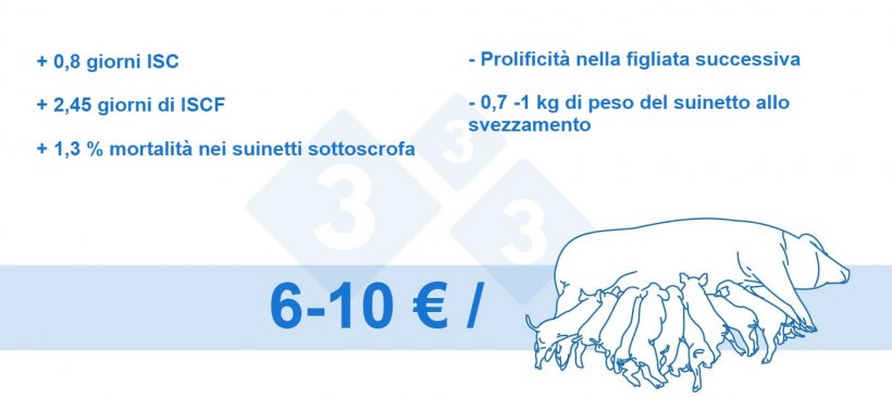 Figura 4. Perdita per scrofa (dati interni)
