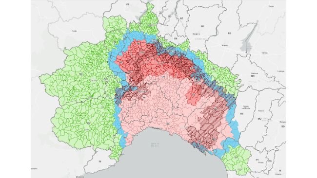 Varie zone restrizione