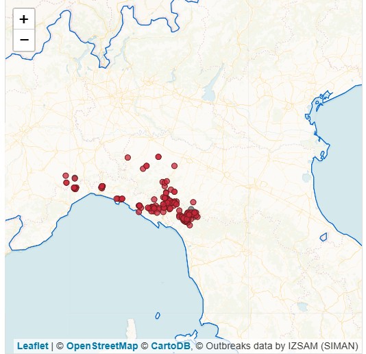 Cinghiali positivi 2026