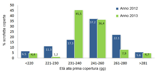 Confronto tra età di copertura