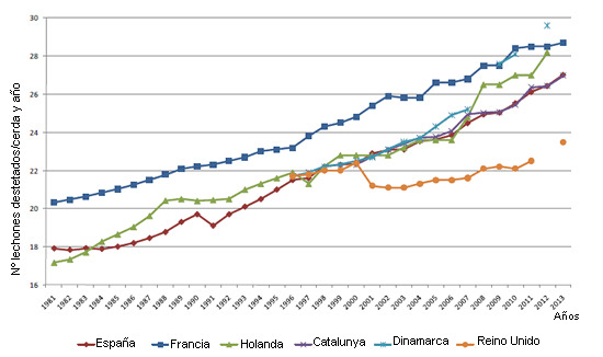 productividad numérica