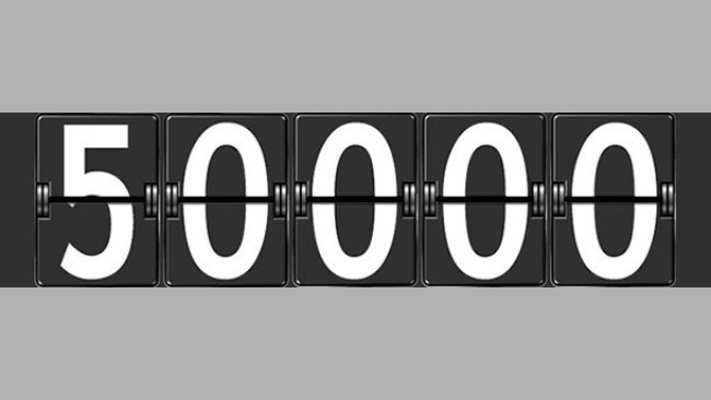 50000 usuarios registrados