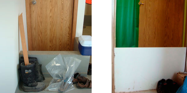 Separazione delle zone allinterno di un allevamento