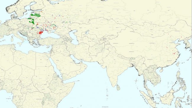 Situazione attuale della PSA in Europa ed in Asia. OIE. 18-09-2018