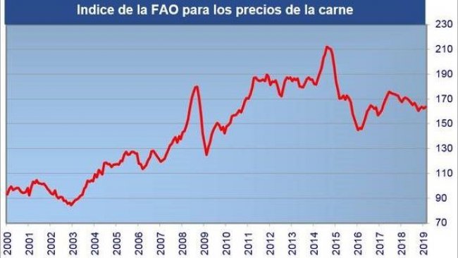 Prezzi carne FAO