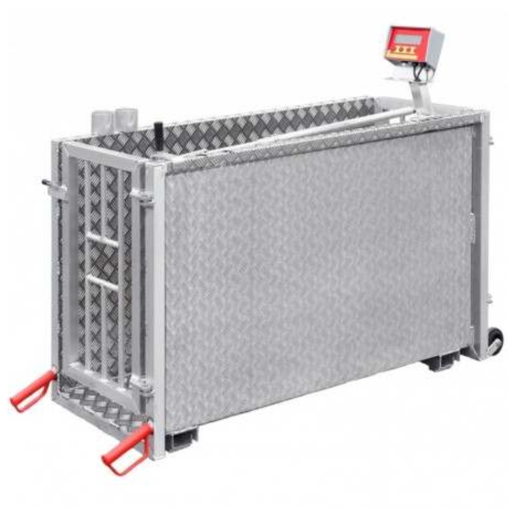 Cyfrowa mobilna waga do ważenia świń