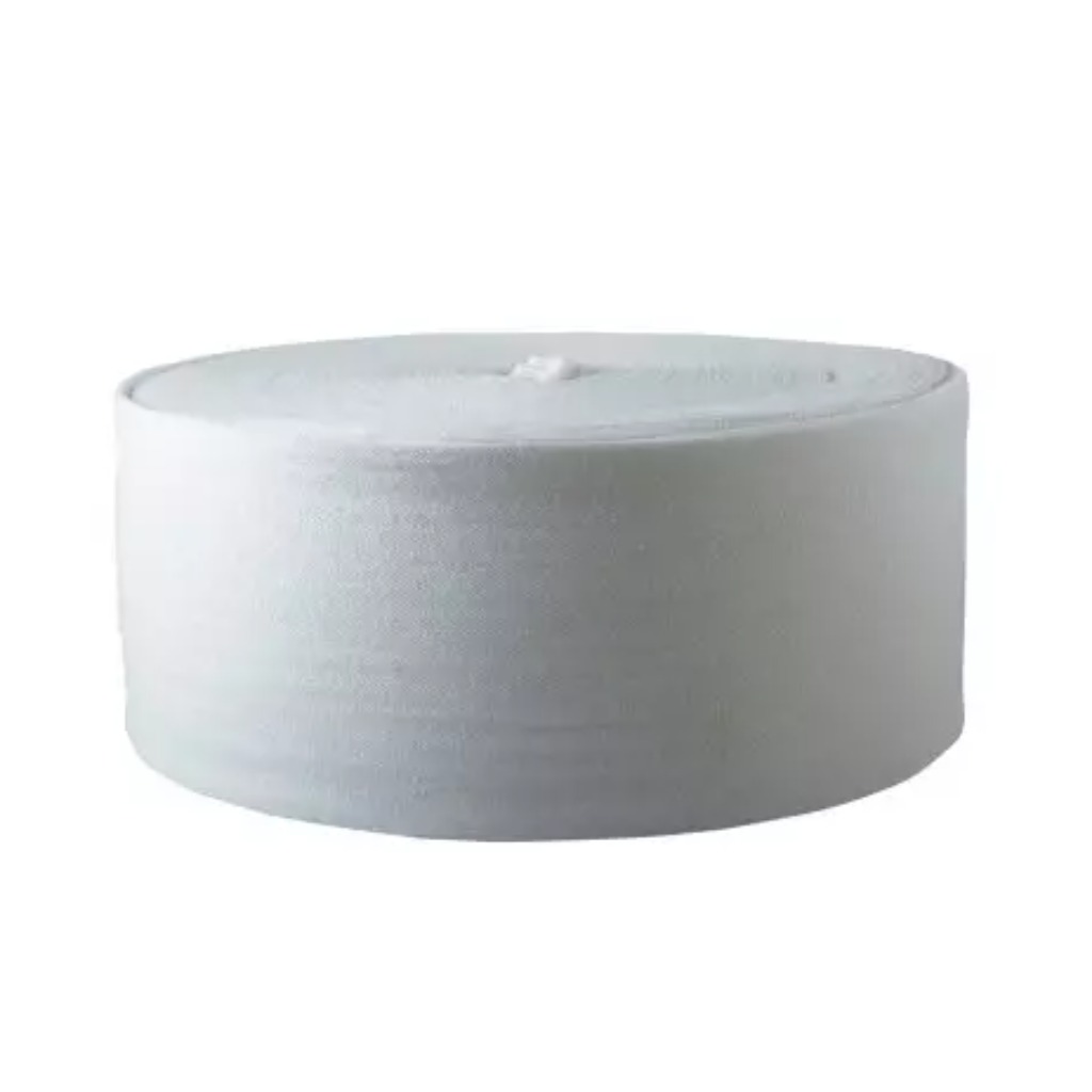 Rotolo di telo in cotone bianco 20x10 da 100 m (10 kg) per Stockinettes JB meat