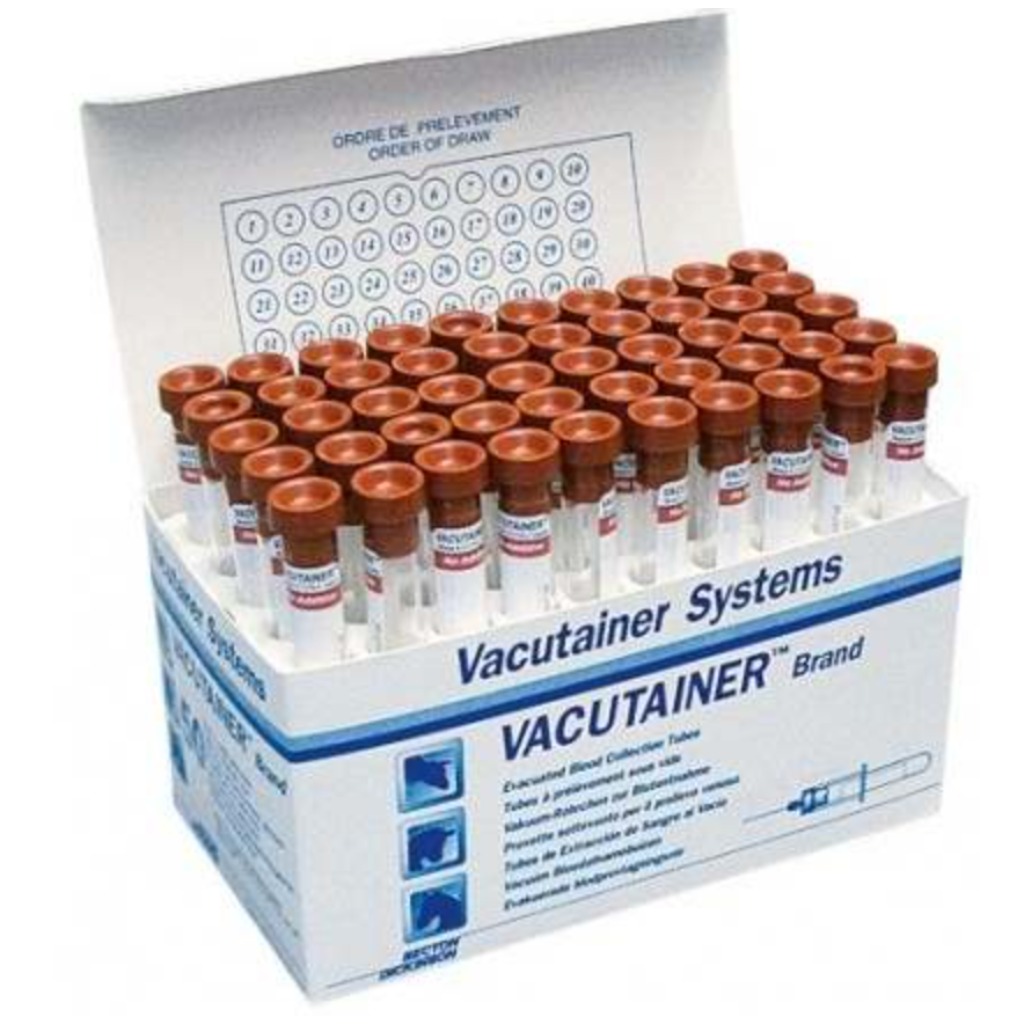 Provette Vacutainer: provette da 5 ml, 40 unità