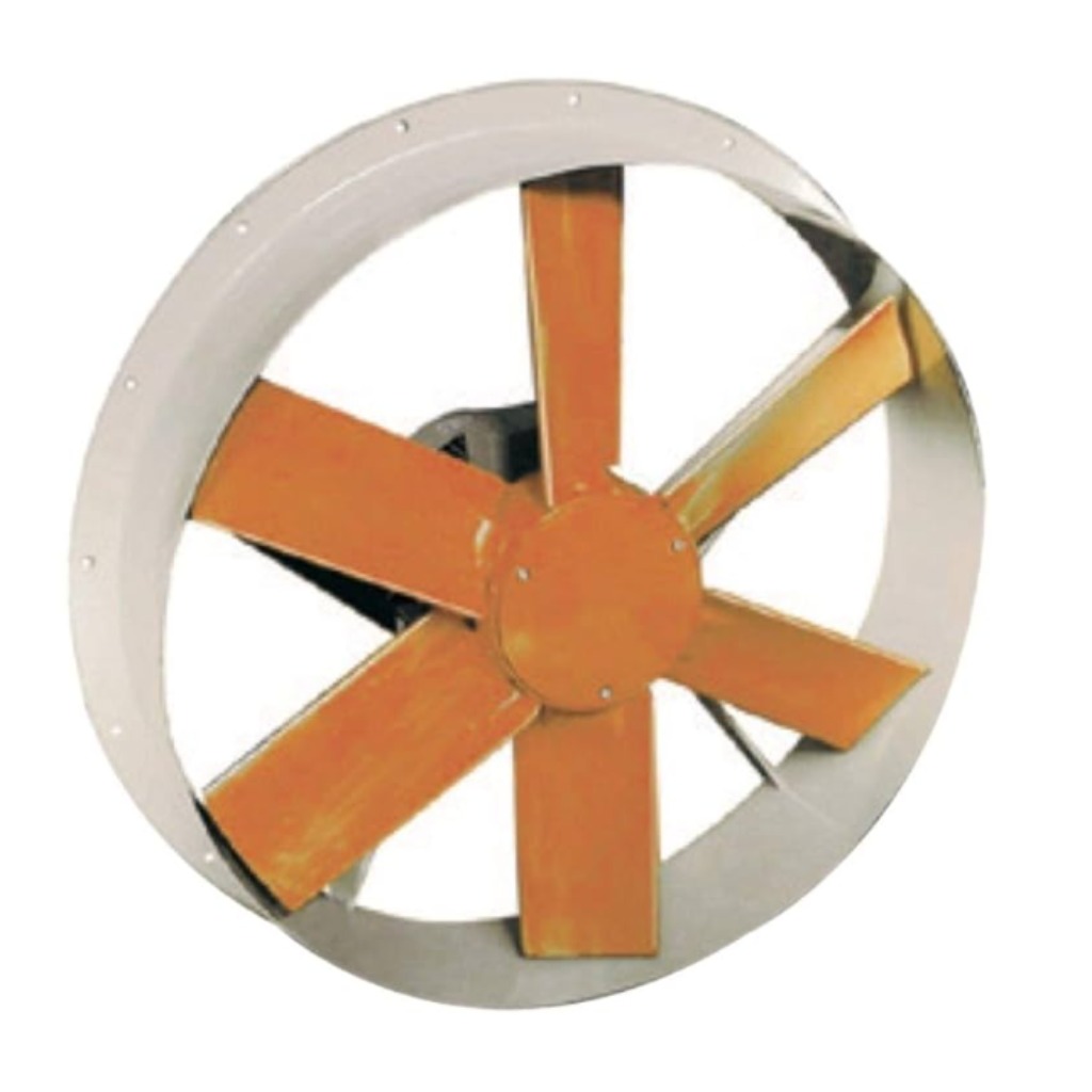 SODECA HCH single-phase wall-mounted helical fan of great robustness
