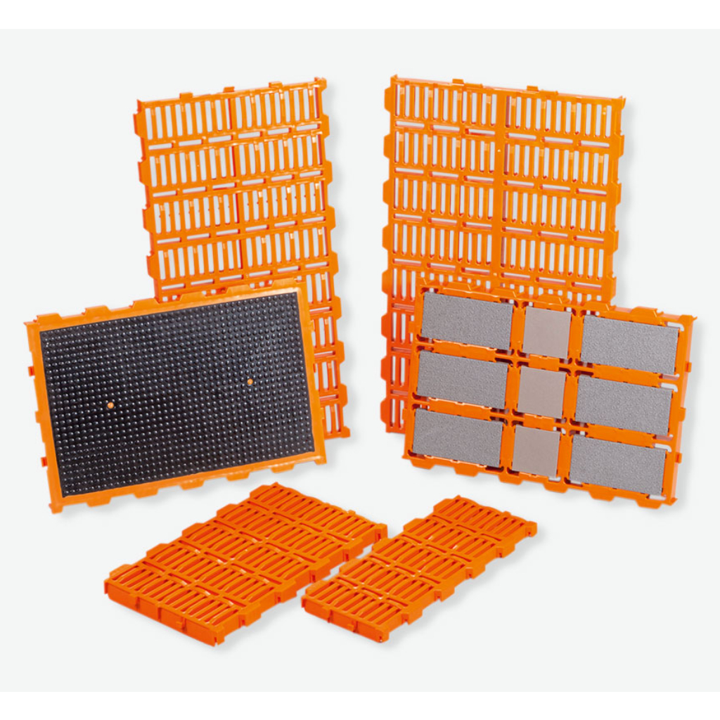 Sistemas de suelo para cerdas activas y lechones sanos