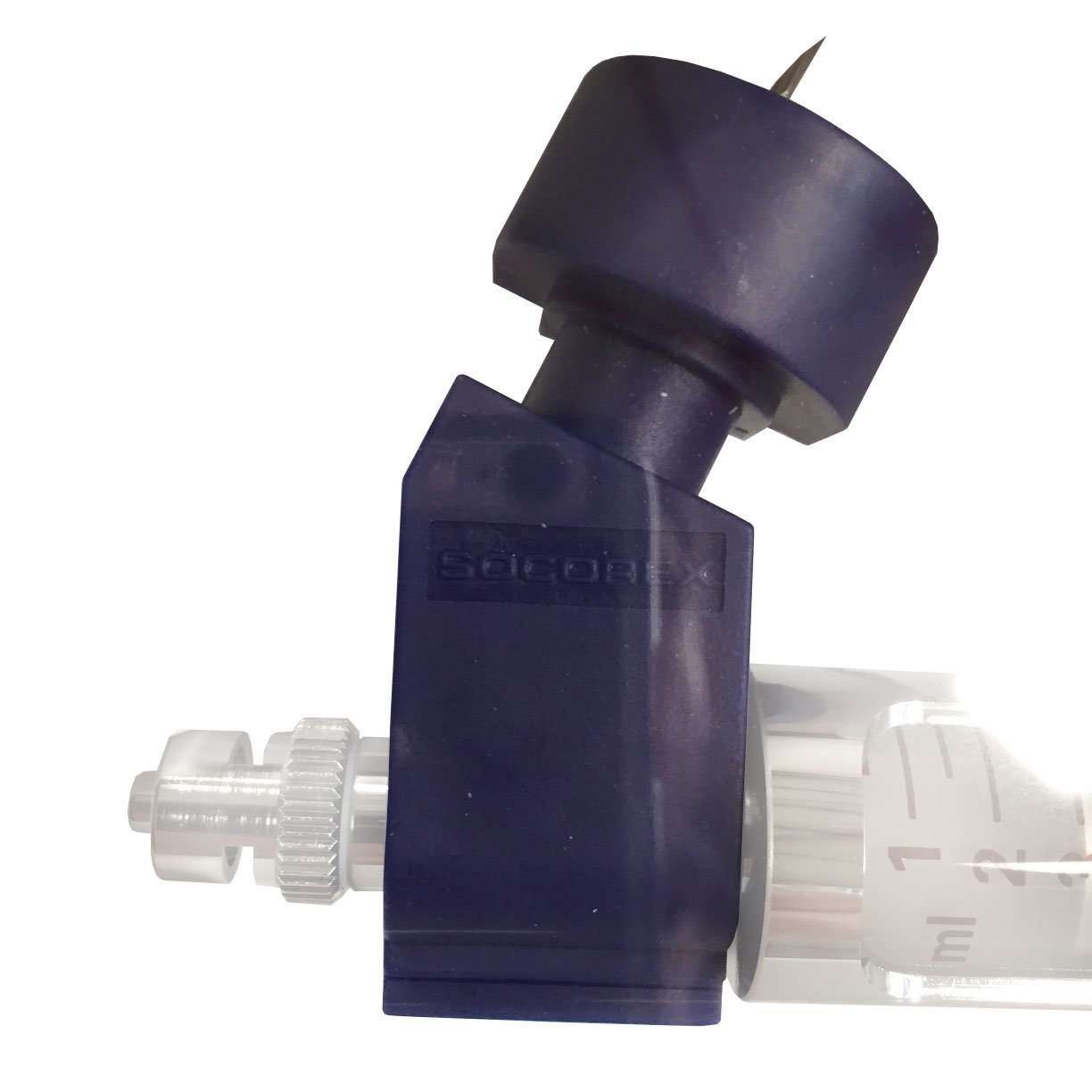 Adattatore 33 mm per siringa ipodermica Socorex Adattatore 33 mm per siringa ipodermica Socorex