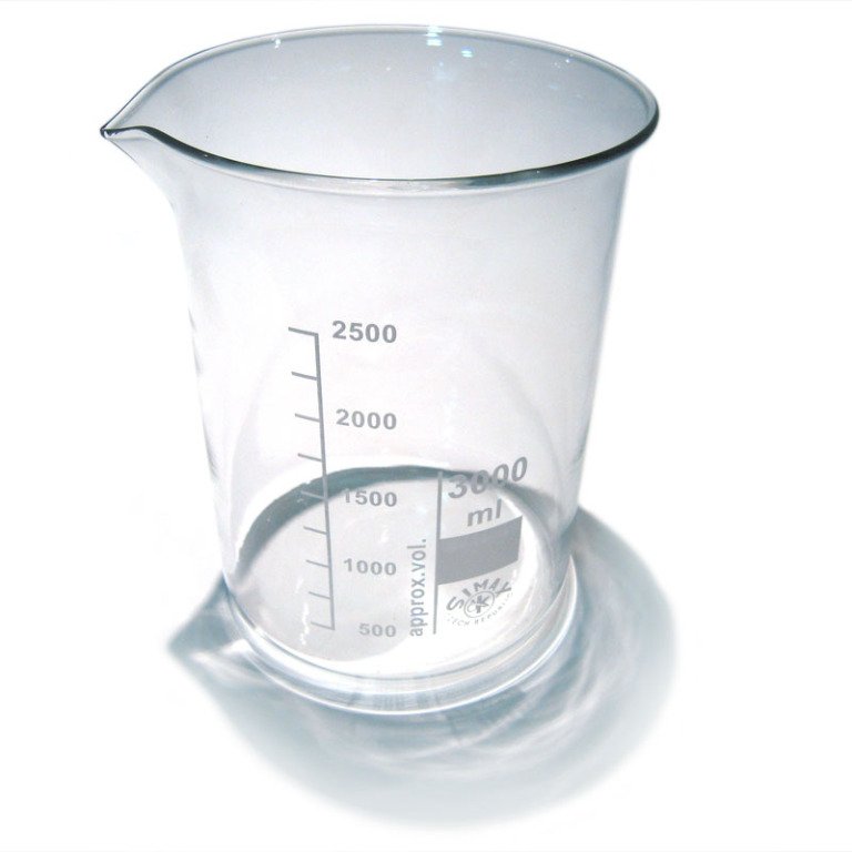 Becher per precipitato da 3000 ml per trichine Becher per precipitato da 3000 ml per trichine