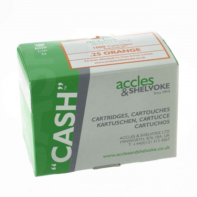 Cartuccie arancio per pistola cash Cartuccie arancio per pistola cash