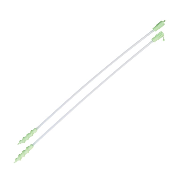 Catetere a spirale verde con tappo (500 pz.) Catetere a spirale verde con tappo (500 pz.)
