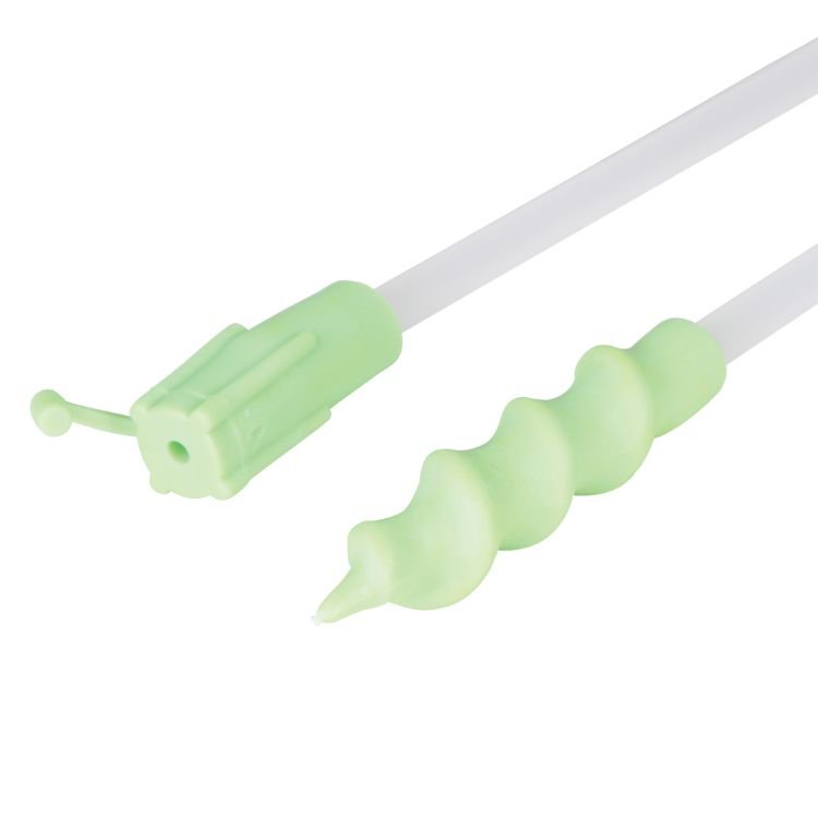 Catetere a spirale verde con tappo (500 pz.) (2) Catetere a spirale verde con tappo (500 pz.) (2)