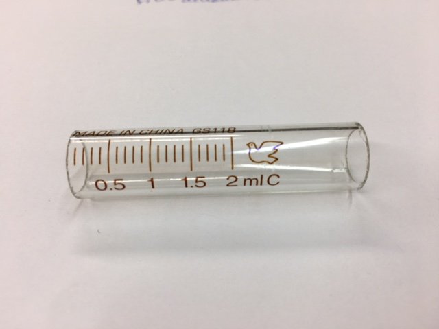 Cilindro in vetro per siringa automatica in metallo da 2ml con tubo e ago Cilindro in vetro per siringa automatica in metallo da 2ml con tubo e ago