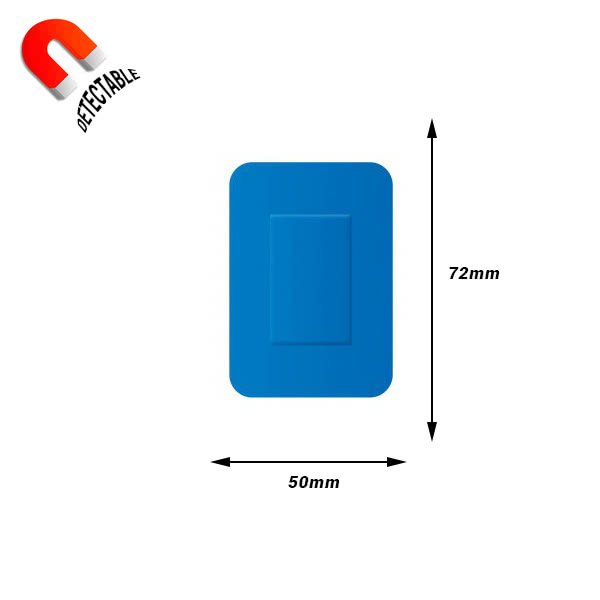 Curativo rilevabile 50 unità 72 x 50 mm Curativo rilevabile 50 unità 72 x 50 mm