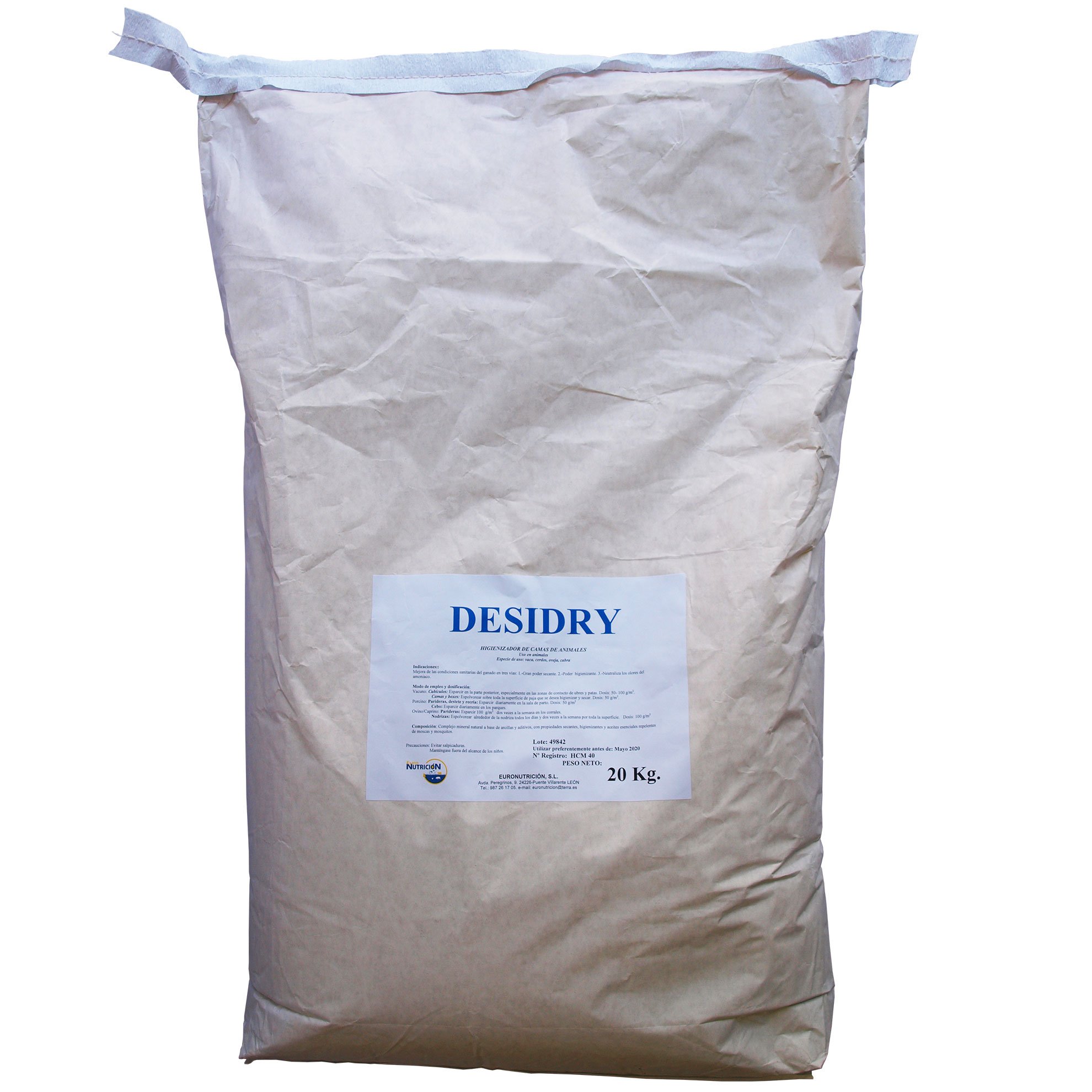 Desidry essicante per lettiere 20 kg Desidry essicante per lettiere 20 kg