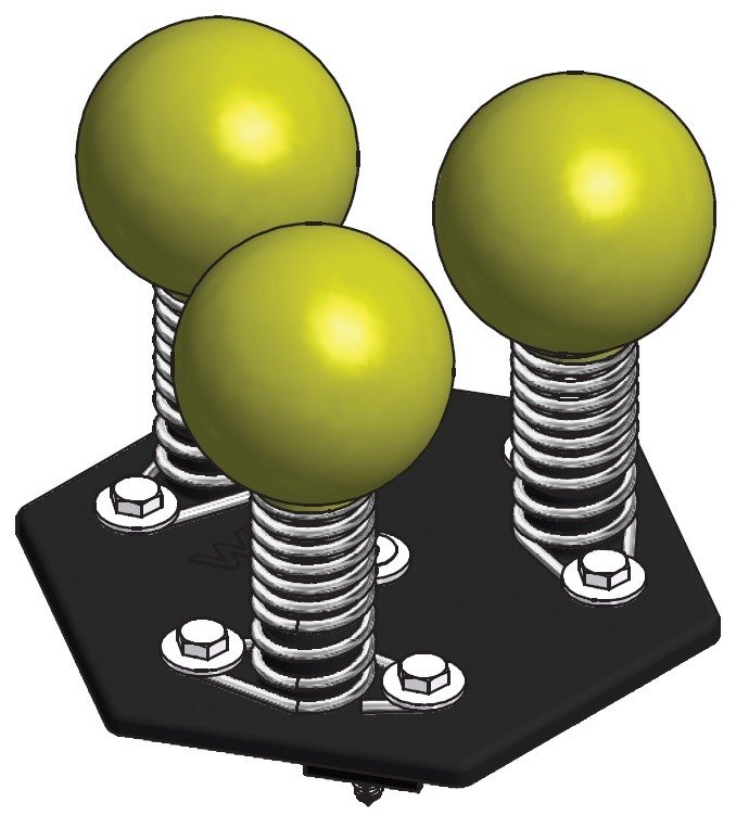 Gioco a 3 coni per svezzamento o ingrasso Gioco a 3 coni per svezzamento o ingrasso