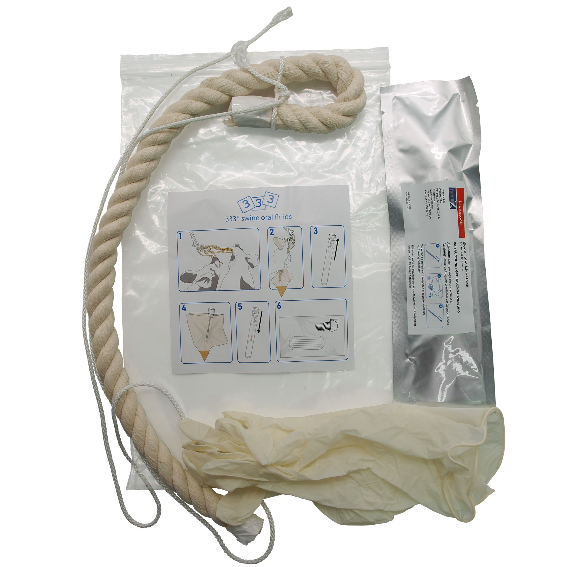 Kit per prelievo di campioni di fluidi orali Kit per prelievo di campioni di fluidi orali