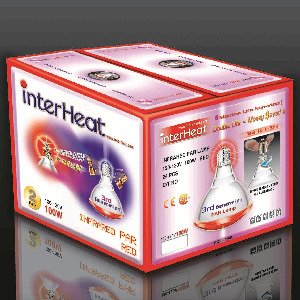 Lampada Interheat 100W Rossa PAR, 2 pz (2) Lampada Interheat 100W Rossa PAR, 2 pz (2)