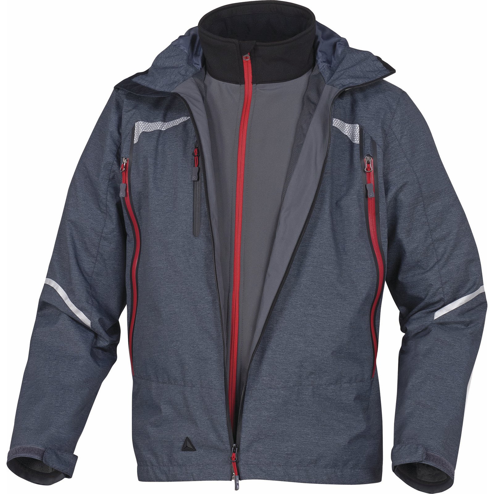 Parka 3 in 1, gilet staccabile (2) Parka 3 in 1, gilet staccabile (2)