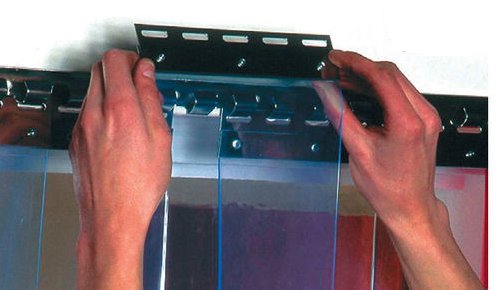 Pinza inox. 200mm per tenda in PVC Pinza inox. 200mm per tenda in PVC