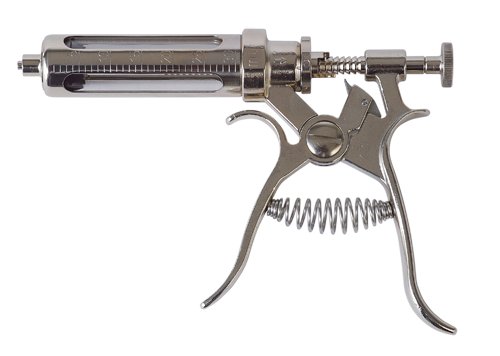 Pistola automatica Roux ipodermica da 30 ml, luer-lock Pistola automatica Roux ipodermica da 30 ml, luer-lock