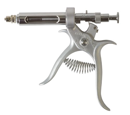 Pistola Hauptner siringa ipodermica 10 ml, luer-lock Pistola Hauptner siringa ipodermica 10 ml, luer-lock