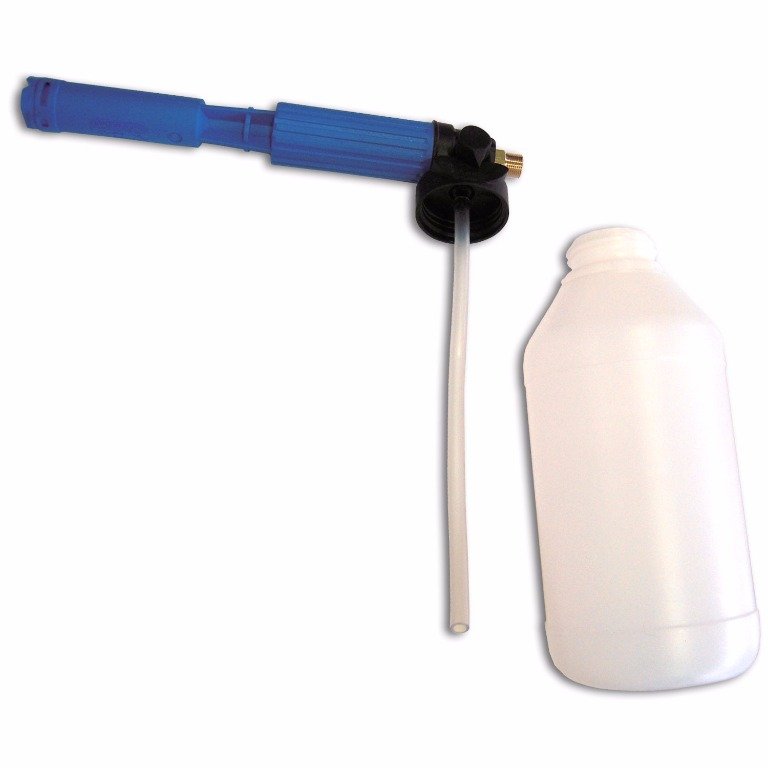 Pistola per schiumogeno 1,8 mm con contenitore da 2 litri (7) Pistola per schiumogeno 1,8 mm con contenitore da 2 litri (7)
