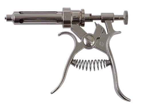Pistola Roux siringa automatica ipodermica 10 ml, luer-lock Pistola Roux siringa automatica ipodermica 10 ml, luer-lock
