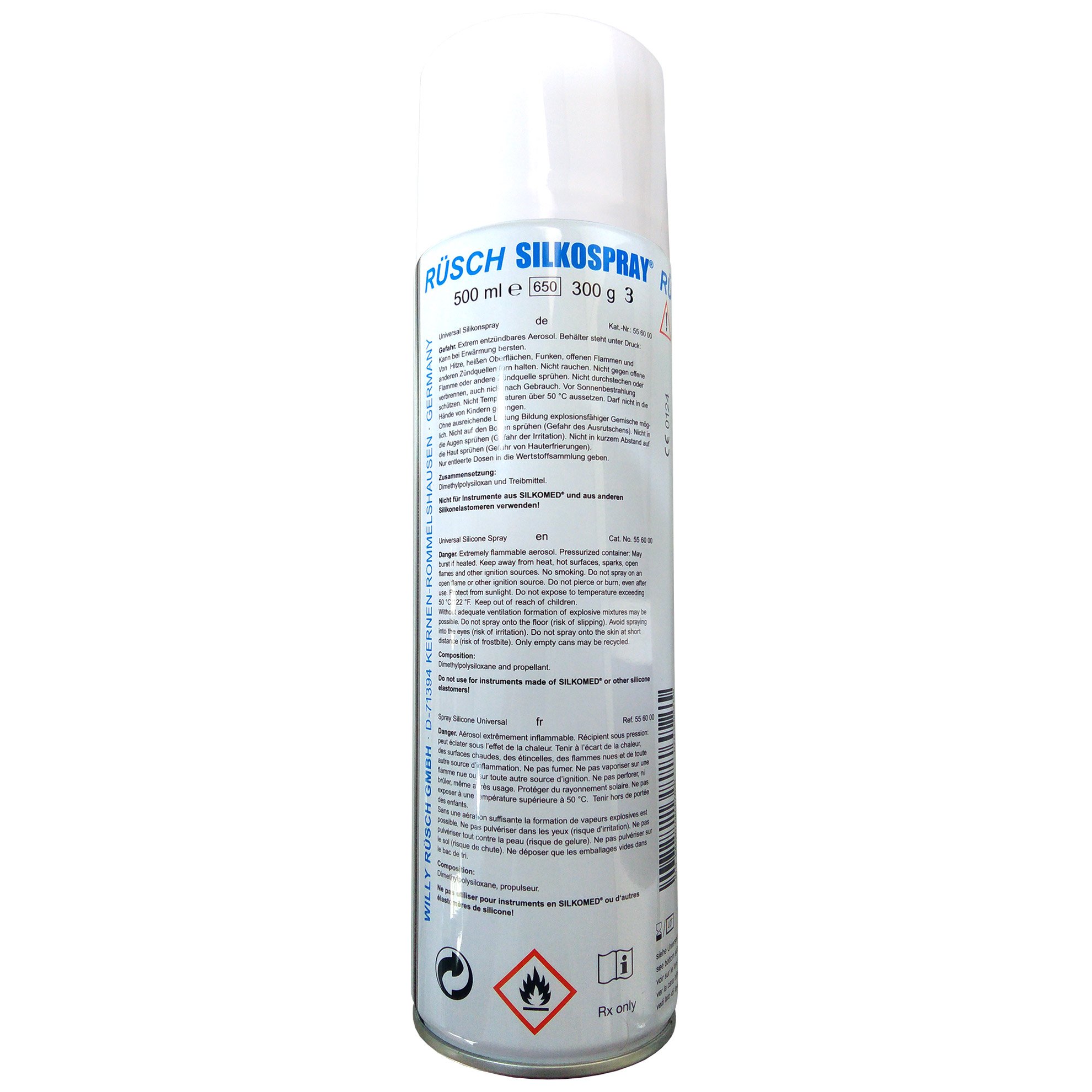 Silicone in spray , 500 ml (2) Silicone in spray , 500 ml (2)