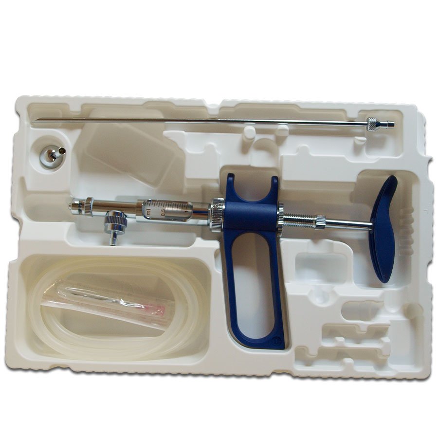 Socorex 1 ml con tubo ed ago aspirante, gradazioni da 0,05 ml (3) Socorex 1 ml con tubo ed ago aspirante, gradazioni da 0,05 ml (3)
