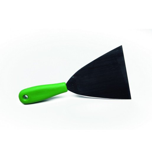 Spatola acciao inox manico in plastica 12cms Spatola acciao inox manico in plastica 12cms