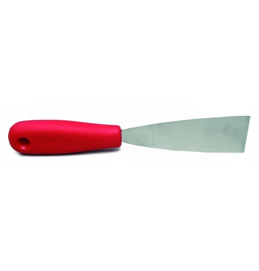 Spatola acciao inox manico in plastica 4cms Spatola acciao inox manico in plastica 4cms
