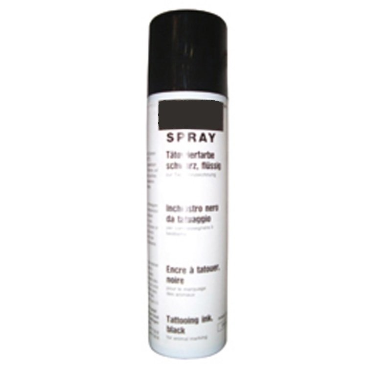 Spray per tatuaggio , 225 ml nero Spray per tatuaggio , 225 ml nero