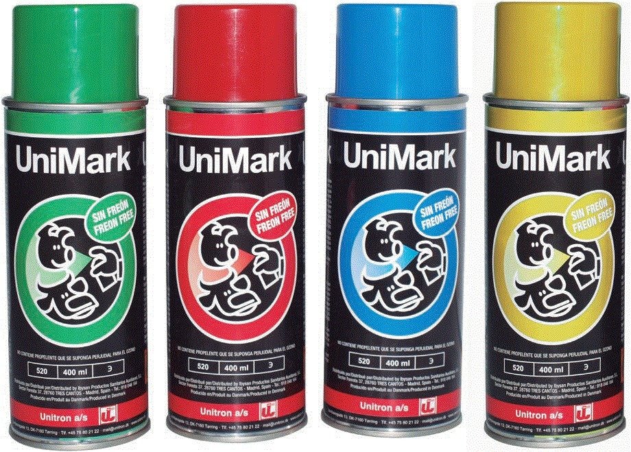 Spray Unimark Segnabestiame 400 ml Vari colori Spray Unimark Segnabestiame 400 ml Vari colori