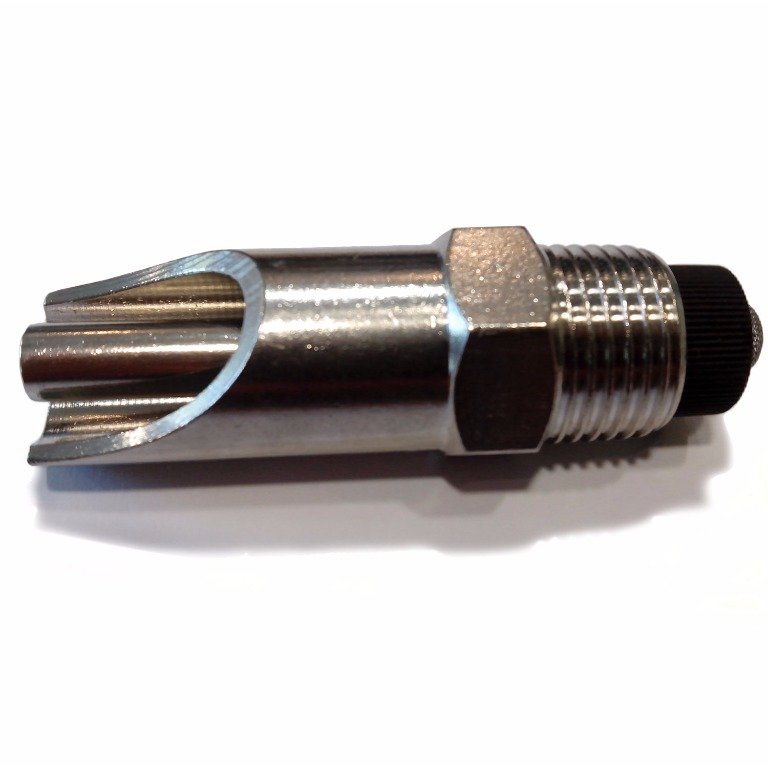 Succhiotto a morso 1/2" (M) per suini in acciaio inox (3) Succhiotto a morso 1/2" (M) per suini in acciaio inox (3)