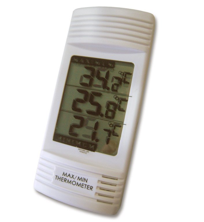 Termometro digitale max./min. con display grande Termometro digitale max./min. con display grande