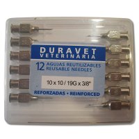 Aghi in acciaio inox rinforzati Duravet Aghi in acciaio inox rinforzati Duravet