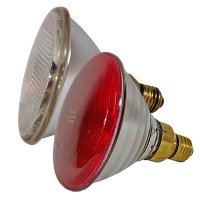 Lampada 333 175W bianca/rossa PAR Lampada 333 175W bianca/rossa PAR