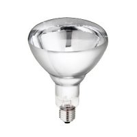 Lampada Philips per riscaldamento, 250 watt, bianca-rossa (HG) (10 pz.)