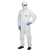 Tuta con cappuccio Tyvek® tipo 5 e 6 cat III Tuta con cappuccio Tyvek® tipo 5 e 6 cat III